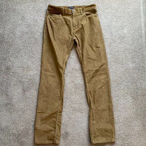 Lands' End Mens Straight Fit Corduroy Pant (35x36)